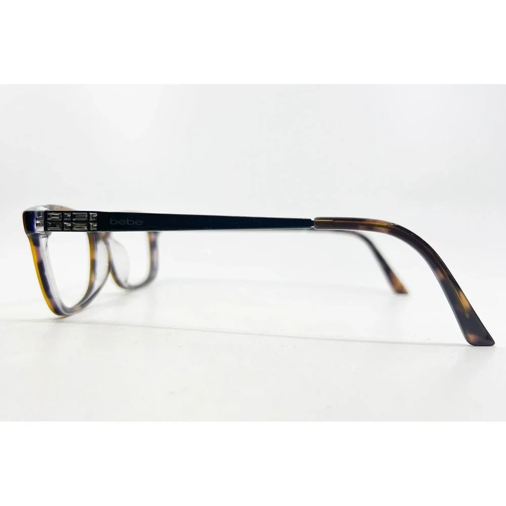 Bebe Eyeglasses Women Tortoise BB5042 Cat Eye 52-16-135
